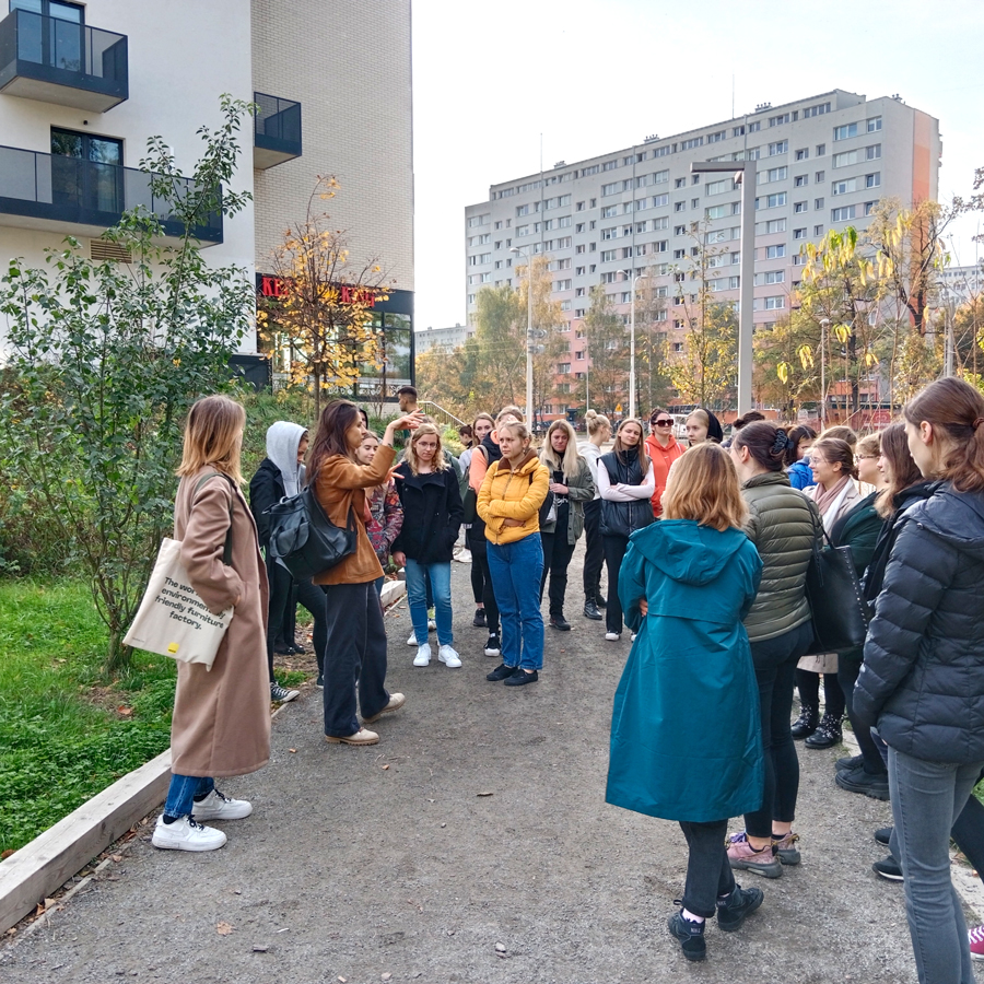 studenci architektury krajobrazu