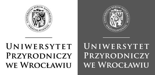 logotyp pionowy polski monochromatyczny