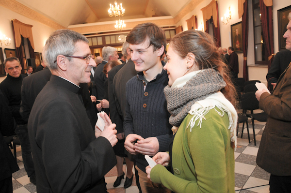 ks prof Włodzimierz Wołyniec rektor PWT studenci opłatek akademicki 2016 życzenia