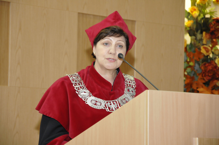 Prof. Alina Wieliczko prorektorem ds. współpracy zagranicznej była dwie kadencje