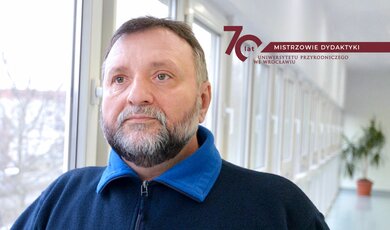 Dr Grzegorz Dejneka z Uniwersytetu Przyrodniczego we Wrocławiu