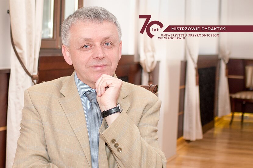Prof. Józef Sowiński z Instytutu Agroekologii i Produkcji Roślinnej Uniwersytetu Przyrodniczego we Wrocławiu